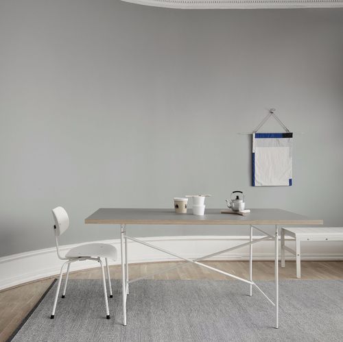 Tapis contemporain - ERICA - Fabula living - uni / en coton / en laine de Nouvelle Zélande