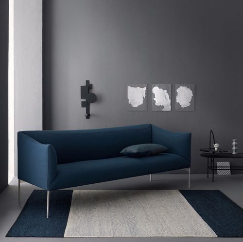 Tapis contemporain - PRIMULA - Fabula living - multicolore / en laine de Nouvelle Zélande / en lin