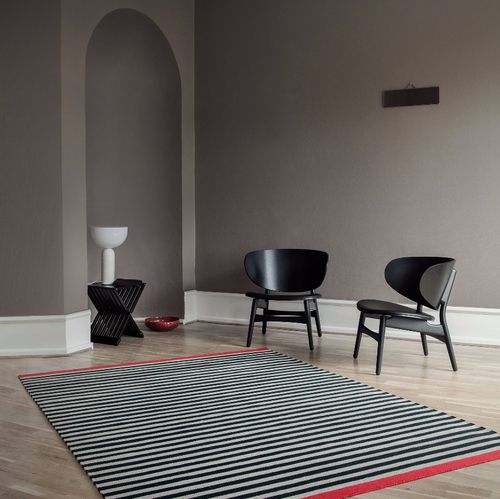 Tapis contemporain - ROSEMARY - Fabula living - à rayures / en coton / en laine de Nouvelle Zélande