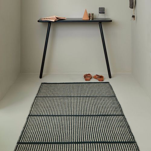 Tapis contemporain - HELGA - Fabula living - à rayures / en coton / en laine de Nouvelle Zélande