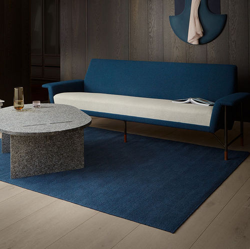 Tapis contemporain - RUNE - Fabula living - uni / en laine de Nouvelle Zélande / rectangulaire