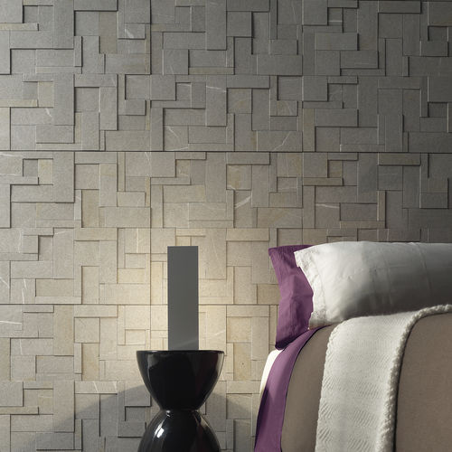 Carrelage en pierre naturelle - PUZZLE - millimetri4 s.r.l. - poli / pour intérieur / mural