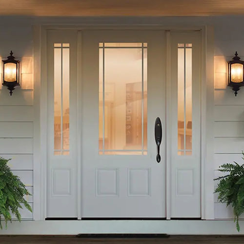 Porte en acier - Copy door - d'entrée / en polyuréthane / battante