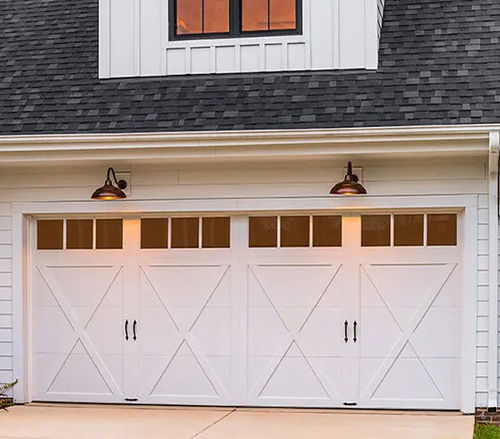Porte de garage en composite - COACHMAN® - Copy door - sectionnelle / battante / en acier