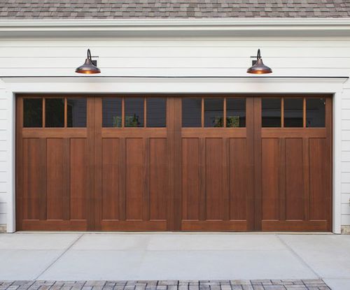 Porte de garage sectionnelle - RESERVE® WOOD CUSTOM - Copy door - battante / en cèdre / en aulne