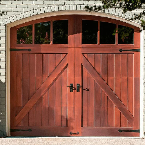 Porte de garage sectionnelle - RESERVE® WOOD LIMITED EDITION - Copy door - battante / en sapin / en cèdre
