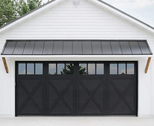 Porte de garage sectionnelle - RESERVE® WOOD EXTIRA® - Copy door - battante / en composite / en polystyrène