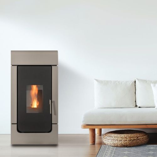 Poêle à granulés - K-LYS - BESTOVE - 12 kW / à poser / minimaliste