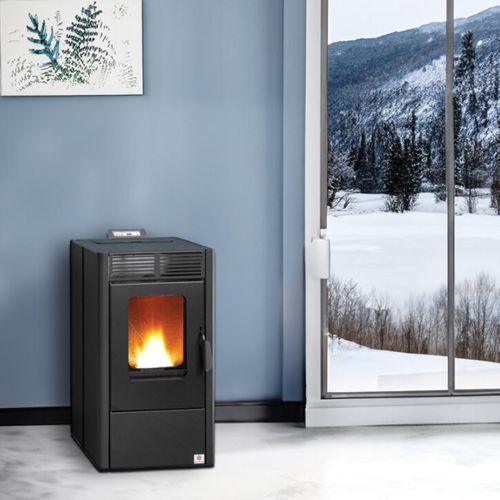 Poêle à granulés - DOLOMITE II - BESTOVE - 6 kW / à poser / contemporain