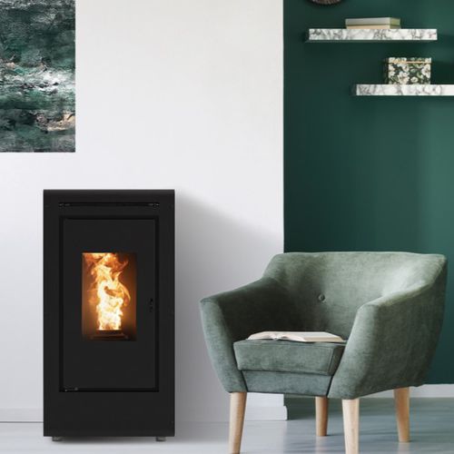 Poêle à granulés - PRADET - BESTOVE - 5 kW - 10 kW / à poser / classique