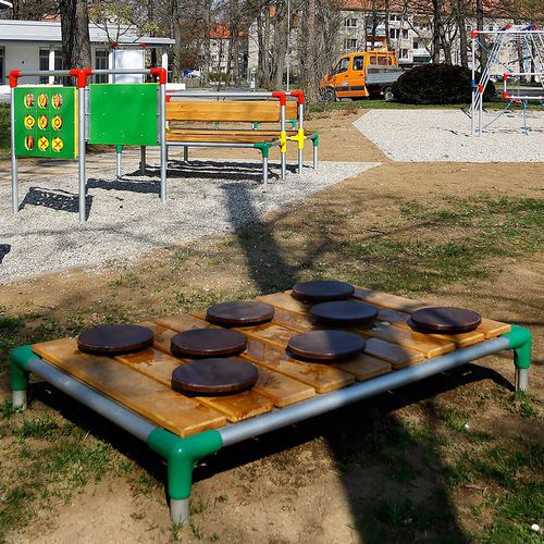 Parcour d'obstacles pour aire de jeux - KAGP011  - Kreal