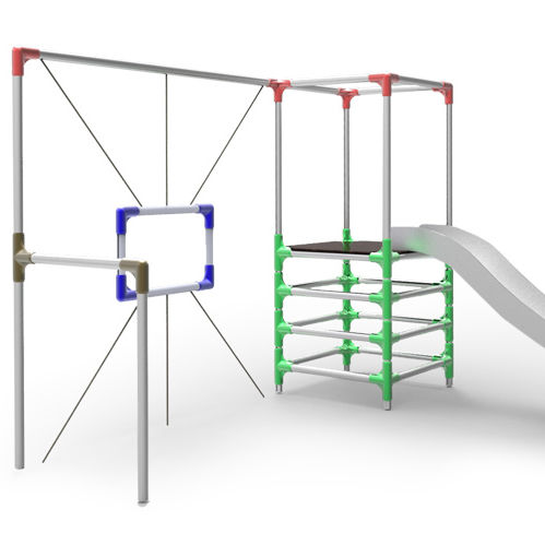 Grimpeur pour aire de jeux - SLIDE + SPIDER - Kreal