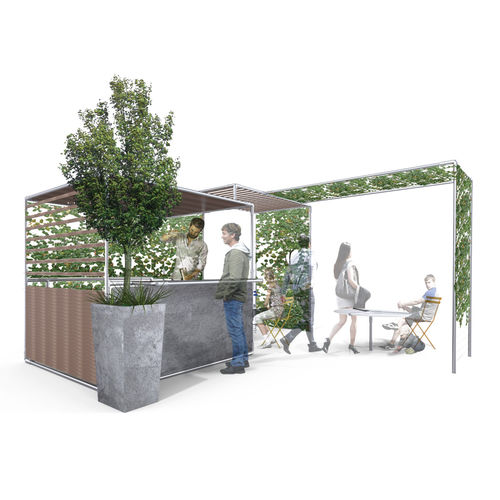 Abri pour espace public - KAGP107 - Kreal