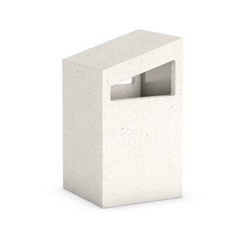 Poubelle publique - BLOCK - THE ITALIAN LAB SRL - en béton / avec couvercle / contemporaine