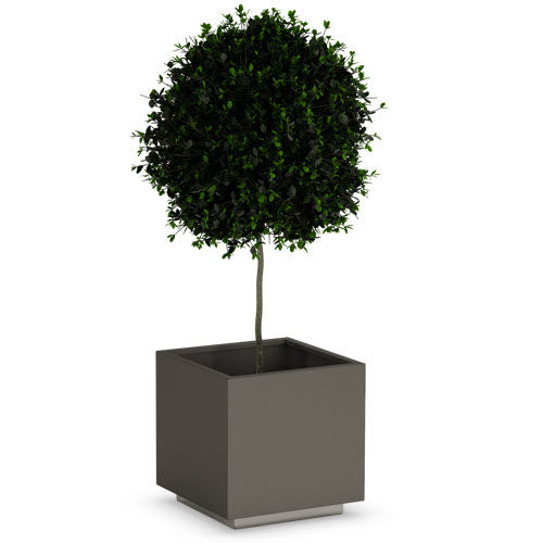 Jardinière en acier galvanisé - CUBICA A - THE ITALIAN LAB SRL - carrée / contemporaine / pour espace public