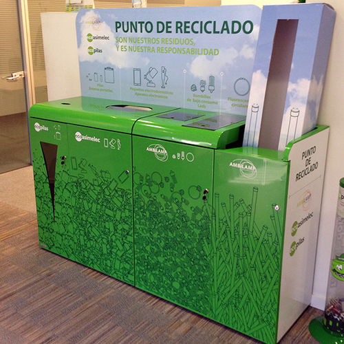 Collecteur de piles - MULTICONTENIDOR - THE ITALIAN LAB SRL