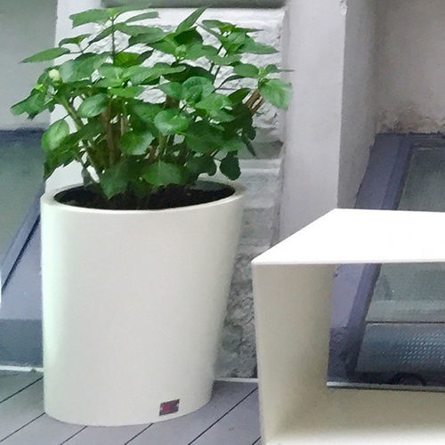 Jardinière en tôle d'acier - CONE S - THE ITALIAN LAB SRL - en acier galvanisé / conique / contemporaine