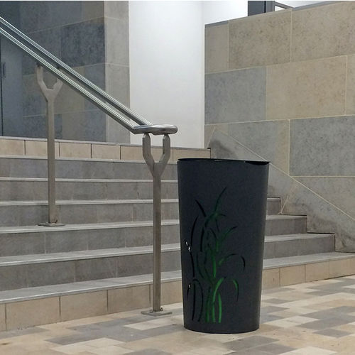 Poubelle publique - GRASS CONIC - THE ITALIAN LAB SRL - en tôle d'acier / sans couvercle / contemporaine