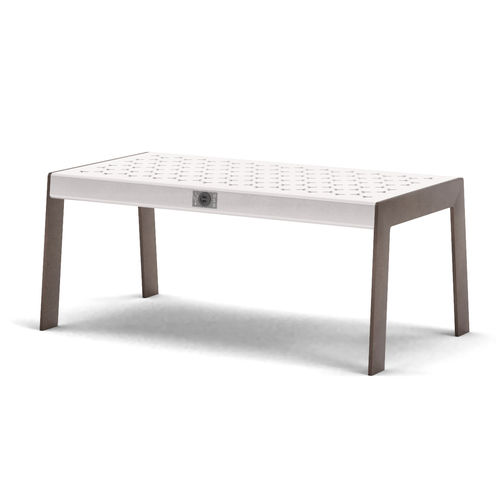 Table basse contemporaine - MALL ELES - THE ITALIAN LAB SRL - en tôle d'acier / avec piètement en acier thermolaqué / avec piètement en acier galvanisé