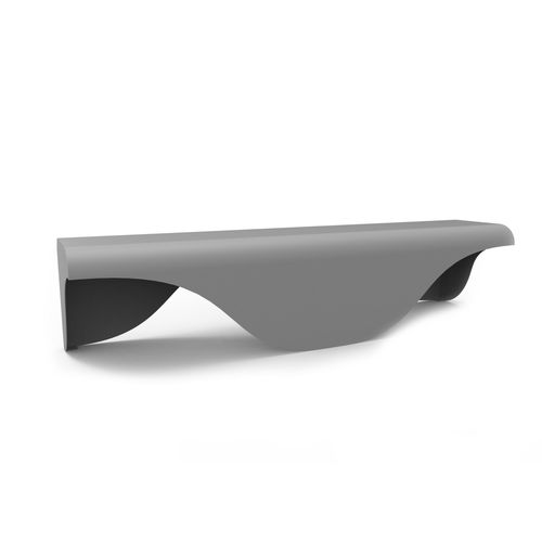 Banc public contemporain - ONDA 2.2 MT - THE ITALIAN LAB SRL - en tôle d'acier