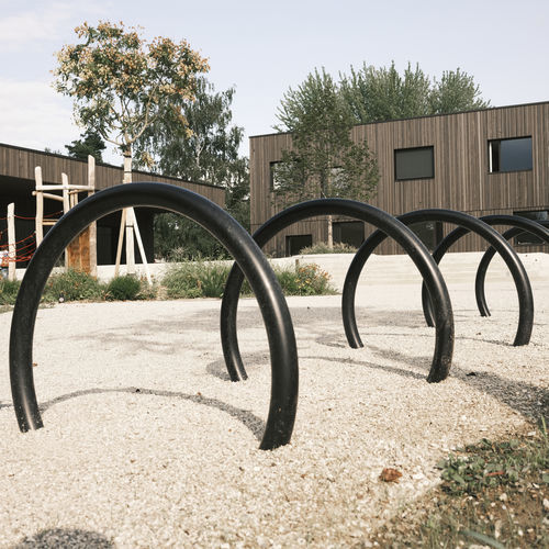 Range-vélo au sol - RING - THE ITALIAN LAB SRL - pour espace public / en acier / professionnel