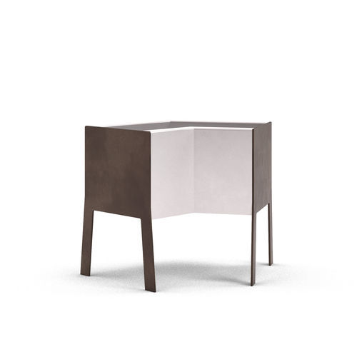 Jardinière en tôle d'acier - 60 MALL - THE ITALIAN LAB SRL - à haute résistance / 100% recyclable / contemporaine