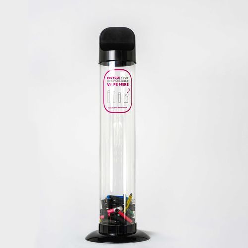 Poubelle en polyéthylène - RECY VAPE - THE ITALIAN LAB SRL - en polycarbonate / d'intérieur / de tri sélectif