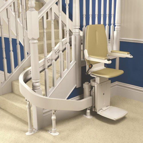 Fauteuil monte-escalier d'intérieur - mobilift - d'extérieur / motorisé / tournant