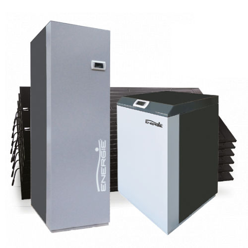 Pompe à chaleur aérothermique - ULTRA SOLAR BLOCK - Energie - résidentielle / inverter