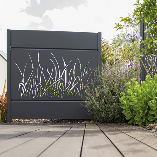 Panneau décoratif de construction - Ambellya Herbiers - GYT - pour aménagement extérieur / durable / en aluminium
