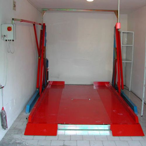 Plateforme pour parking inclinée - MAGICPARK (X2E) - Carpenterie MUSSINI - électrique