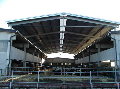 Structure métallique pour couverture - Carpenterie MUSSINI