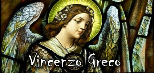 Fenêtre en métal - ANGELS - Vincenzo Greco - fixe / à vitrail