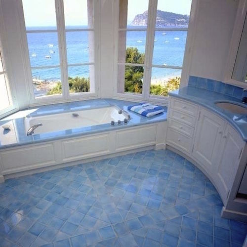 Carrelage d'intérieur - MONOCOLORE : PENNELLATO LR PO AZZURRO - LA RIGGIOLA AB - d'extérieur / mural / pour sol