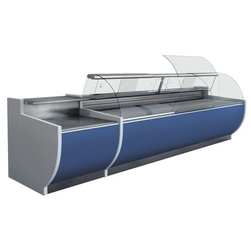 Vitrine réfrigérée comptoir - ELEITA NOVUS - Jimo Cooling Technology - pour boucherie / avec éclairage