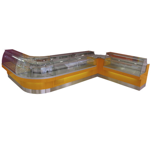 Vitrine réfrigérée comptoir - CHERRY - Jimo Cooling Technology - pour pâtisserie / avec éclairage / sur mesure
