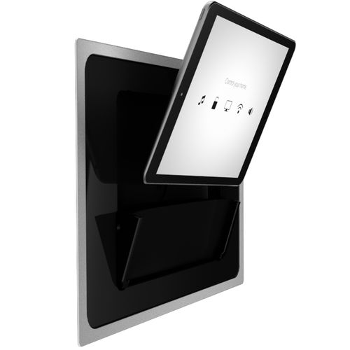 Support pour iPad® mural - IROOM’S IBEZEL - iRoom Gmbh - résidentiel / horizontal / affleurant