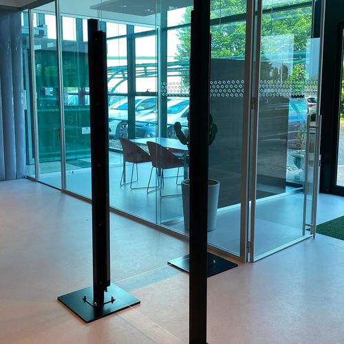 Cloison modulaire - SAFE WALL - Apostoli Daniele - en verre / professionnelle / de bureau