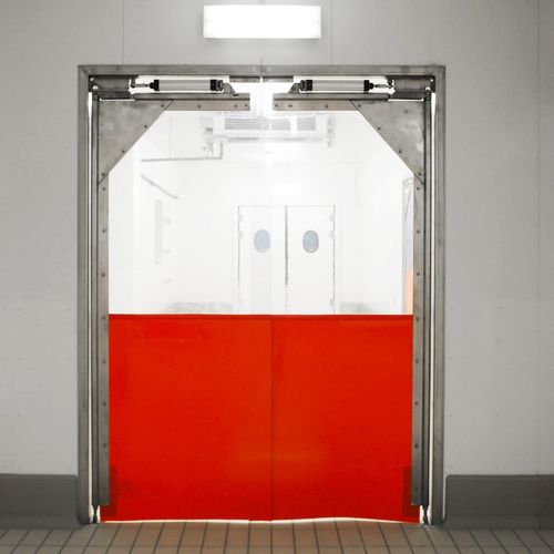 Porte industrielle battante - DAPLEAF - Apostoli Daniele - en acier galvanisé / en inox / en PVC