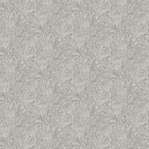 Papier peint contemporain - ONIKAR SILVER - Masureel Distribution BVBA - à motif floral / non tissé / lavable
