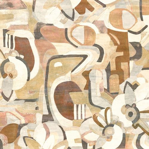 Papier peint contemporain - WARRE SOFT - Masureel Distribution BVBA - en vinyle / motif abstrait / non tissé