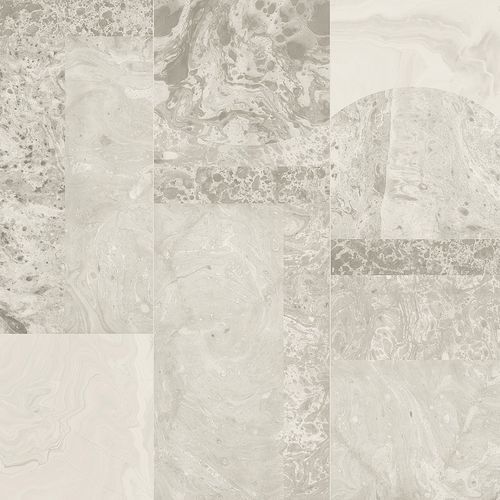 Papier peint contemporain - ALICANTE WHITE - Masureel Distribution BVBA - uni / aspect marbre / non tissé