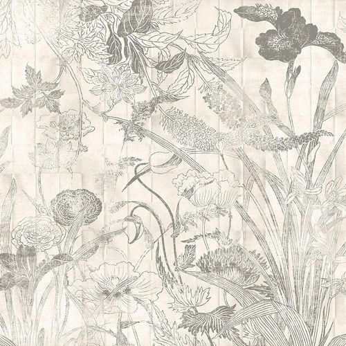 Papier peint contemporain - LEI CRAYON - Masureel Distribution BVBA - à motif nature / à motif floral / non tissé