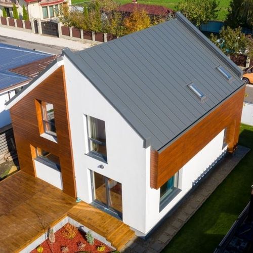 Tôle pour toiture - GRANITE® STANDARD  - ArcelorMittal Europe – Flat Products - nervurée / en acier / 3D