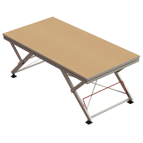 Estrade pour le secteur événementiel - UNISTAGE BASIS - Mott Mobile Systeme GmbH &Co. KG - facile à installer / légère / réglable en hauteur