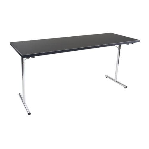 Table contemporaine - DESIGN LIGHT - Mott Mobile Systeme GmbH &Co. KG - en plastique / avec piètement en métal chromé / rectangulaire