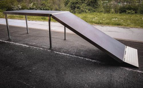 Rampe d'accès de scène - Mott Mobile Systeme GmbH &Co. KG - en aluminium / en tôle / portable