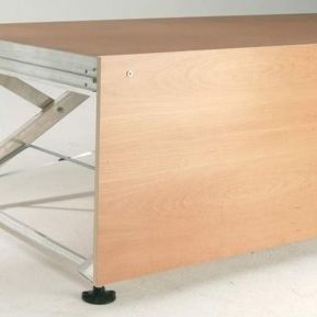 Panneau en bois rigide - Mott Mobile Systeme GmbH &Co. KG - pour plancher / en hêtre / multicouche