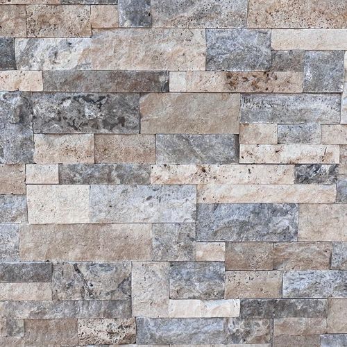 Parement en pierre naturelle - STONEREC - ACCESS - intérieur / extérieur / à coller