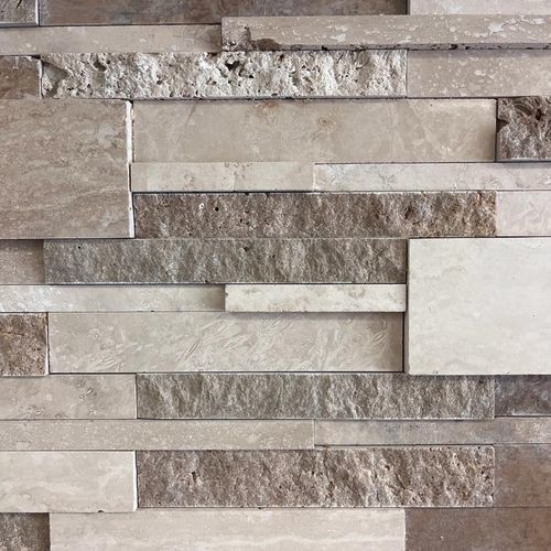 Plaquette de parement en pierre naturelle - STONEAIR - ACCESS - intérieure / extérieure / à coller